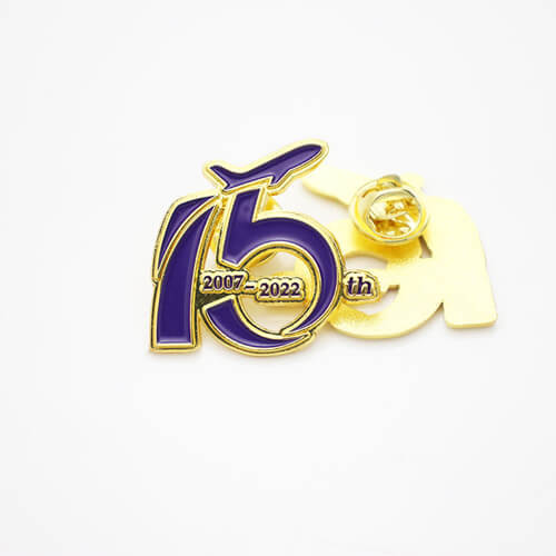 custom enamel lapel pins for anniversary wholesale creator personalized brooches pins small quantity suppliers